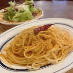 イタリア食堂 ビランチャ - からすみのペペロンチーノ（ランチメニュー・選べるパスタのひとつ）