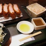 とんかつ マンジェ - 東京エックスの定食2990円