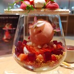 Beauty Connection Ginza Fruits Salon - ■いちごのプレミアムパフェ(R5.1月)