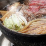 [Sukiyaki set meal]