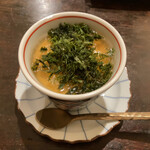 Shichi fuku - かきとチーズの茶碗蒸し