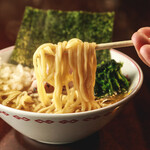 こいけのいえけい - 姉妹店のキング製麺直送の自家製麺です