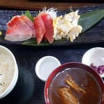 平の食堂 - キンメダイの刺身食べたい