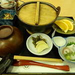 Yotsuya - ランチの蟹雑炊定食