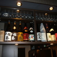 京都つゆしゃぶCHIRIRI 京橋店 - 焼酎も様々な種類が揃えられてました。