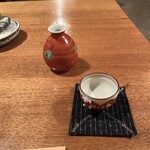 江戸蕎麦 ほそ川 - 日本酒御燗1合