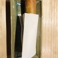 旬華 なか村 - 九条ネギと赤味噌の春巻き
