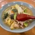 南海飯店 - 五目汁そば（塩）①