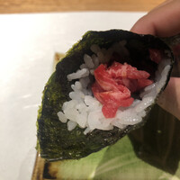 北新地 つきしろ - 和牛手巻き
