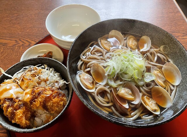 肉そば まるり - 山形（そば）の写真