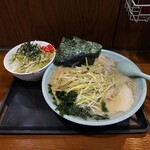 Ramen Shoppu - ネギチャーシュー麺(5枚)＆並ネギめし