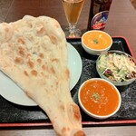 タラキッチン - ２種カレーセット 1078　ネパール・アイス 605