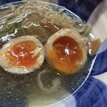 さんくるげ - たまごチャーシュー塩らぁ麺　¥1,100