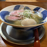 さんくるげ - たまごチャーシュー塩らぁ麺　¥1,100