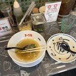 Esuken - 塩分控えるためにスープ完飲は泣く泣くやめてます。