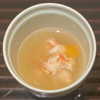 鮨 かうと - ズワイガニのすまし汁