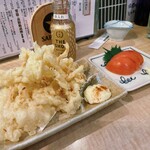 日本酒と串天 座へそ - 