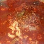 大野屋 - カルビスープを超辛辛にしてもらいました