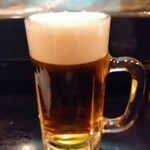 にくや 写楽 - 生ビール