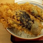 湯蕎庵たかはし - あなご天丼（2022.12）