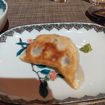 fu-fu shisen - かぶとれんこんの餃子