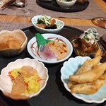 fu-fu shisen - 6種の前菜