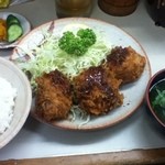 とんかつ繁 - ヒレカツ定食