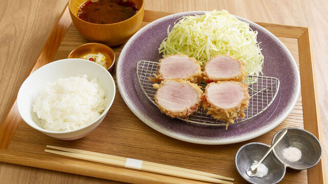 tonkatu butashou restaurant in Nishinomiya, Japan
