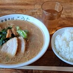 中華そば こうた - 中華そば、ごはん