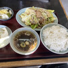 福竜 - 肉野菜炒め定食大盛り