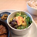 神楽坂 横内 - ⚫自家製ドレッシングのサラダ