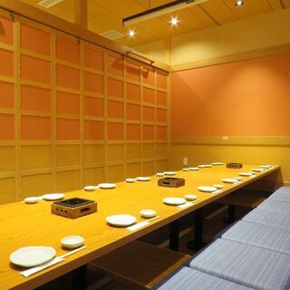 【掘りごたつ個室16名様×3】大型宴会にオススメ☆当店自慢の掘りごたつ個室