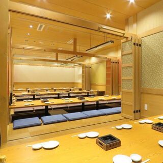 【掘りごたつ個室58名様×1】最大58名!!会社宴会などにオススメ！