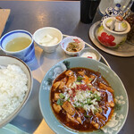 かかん 富ヶ谷店 - 麻婆豆腐セット