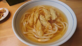 ウエスト　うどん - ごぼう天うどん