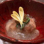 多満喜 - 先付　雲子かぶらあん