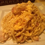 デコラ63 - カルボナーラ風の和風パスタ（これ好きです！！）