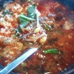 安楽亭 - ユッケジャンスープ￥１９９