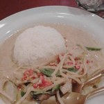 タイ王国料理 クンメー1 - ランチ、グリーンカレー　683円