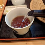 手打蕎麦 松永 - 自然体の蕎麦湯