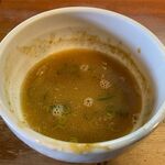 麺屋 高橋 - スープ割り