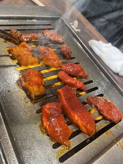 Yakiniku Takuma - 辛味が強くコレ好きです。