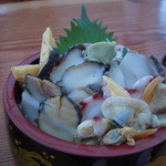 相浜亭 - 海女丼アップ