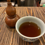 Kuroudon Yamachou - 七味&お茶