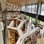Nakamichi Genzou Chaho - 福井県敦賀市の"本の迷宮"がコンセプトの公設書店、ちえなみき内に有る和カフェ