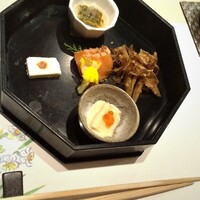 鮨 みや川 - 前菜(魚卵アリ)