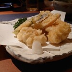 味波 - 鱈の白子天ぷら