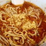ラーメン二郎 - ここでショウガ混合～♪