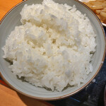 Teryouri Umino - ご飯も好みの炊き加減でした。