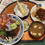 Daichan - 山かけ丼定食（1,210円）